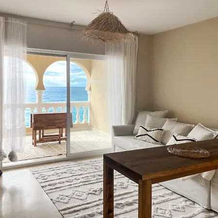 Sea Suite Romantic Beachfront Apartment Cotobro Beach, Almuñécar Esterno foto